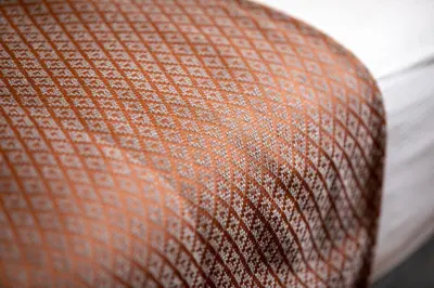 a close up of an orange object at OZO Hotels Cordial Amsterdam in Amsterdam