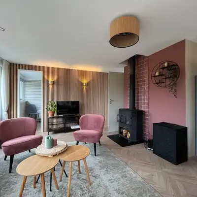 VT wonen stijl vakantiebungalow nabij zee