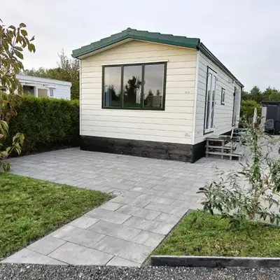 Cozy chalet near Amsterdam at Camping Venhop