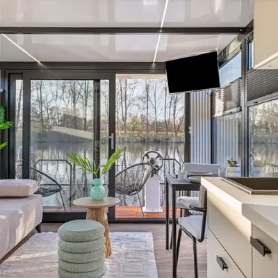 Charming Tiny Houseboat Escape Near Amsterdam by Weltevreden Experience
