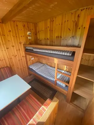 an overhead view of a sauna at De Fuut in Nieuwe-Niedorp