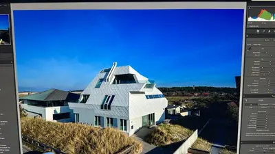 a computer rendering of a house with a view at Villa Beachhouse in Bergen aan Zee