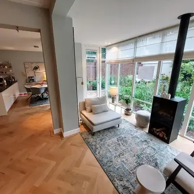 185m2 groot appartement met tuin in City Centre