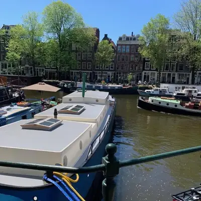 Appartement op woonboot hartje centrum