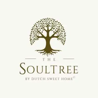 a tree logo for the southeast by church sweet home at The Soultree - Stylish nature cottage near Schoorl dunes & Bergen beach in Warmenhuizen