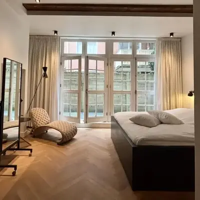 The Design apartment with canal-view