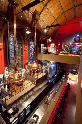 a large room with a bunch of drums in it at Bed & Breakfast Frans Hals Haarlem in Haarlem