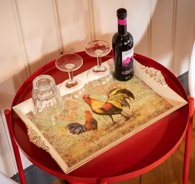 a table with two glasses and a bottle of wine at Boerenhofstede de Overhorn in Weesp
