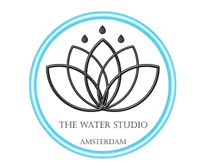 a logo for the water studio australian at The Water Studio in Amsterdam