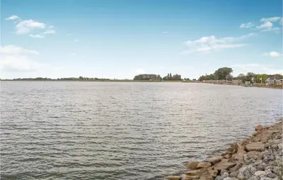 a view from the shore of a body of water at Markermeerzicht in Bovenkarspel