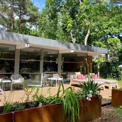 Villa in the forest near the beach