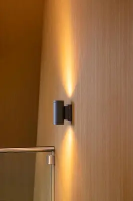 a lightswitch on a wall in a room at Cityview Hotel in Amsterdam