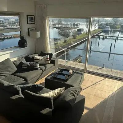 The Boathouse with boat