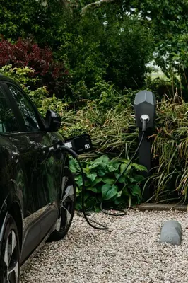 a car is hooked up to a security camera at Boutique B&B Oud Aa in Breukelen