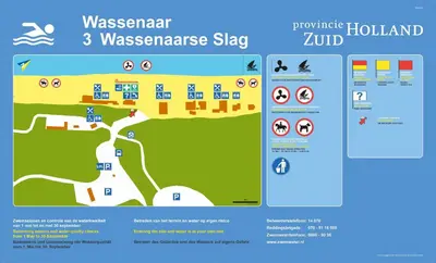 a map of the westhampton wasnsics slab at B&B Het Ruime Sop in Wassenaar