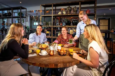 a group of women sitting around a table at Broeck Oudewater in Oudewater