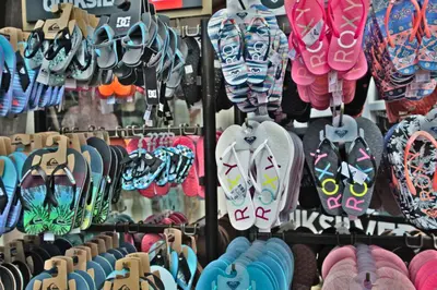 a bunch of shoes on display in a store at Hotelhuisje Warmenhuizen #E in Warmenhuizen