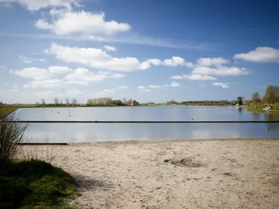 a view of a large body of water at Dutchen Erfgoedpark De Hoop Appartementen in Uitgeest