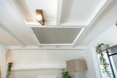 a skylight in a living room with a ceiling at Zandvoort-17 in Zandvoort