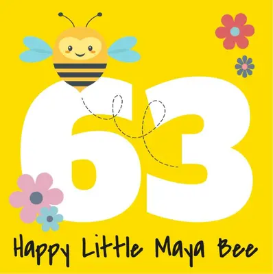 a bee standing on the number b with flowers at Happy Little Maya Bee in Nieuwe-Niedorp