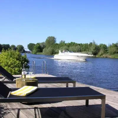 Riverside holiday home near Amsterdam