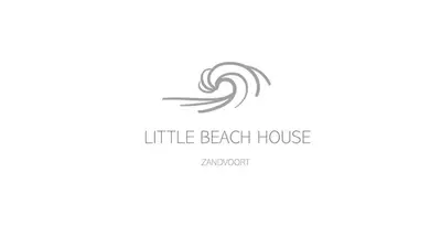 a logo for a little beach house at Little Beach House in Zandvoort