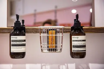 two bottles of mustard and a basket of corn at Flo's Atelier - Family studio NOTE studio is adjacent to Flo's apartment in Amsterdam
