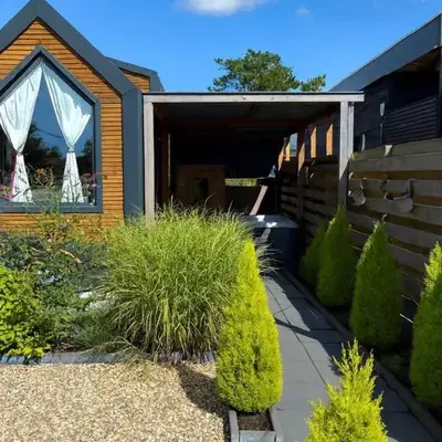 Tiny house with sauna & jacuzzi near Amsterdam
