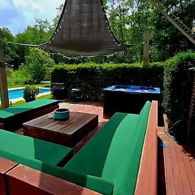 Villa in the forest of Amsterdam with Pool